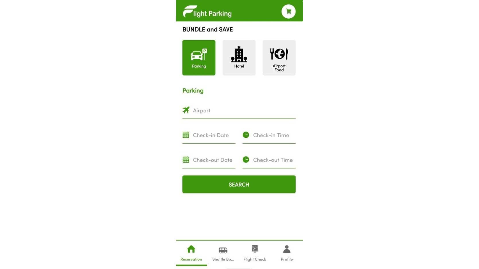 Flight Parking App